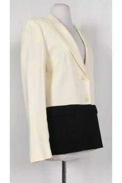 Max & Co. - Cream & Black Blazer Sz 6
