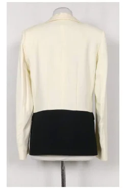 Max & Co. - Cream & Black Blazer Sz 6