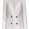 Max & Co. - Ivory Linen Double Breasted Blazer Sz 2