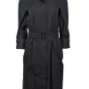 Max Mara - Black Cotton Belted Shirtdress Sz 6