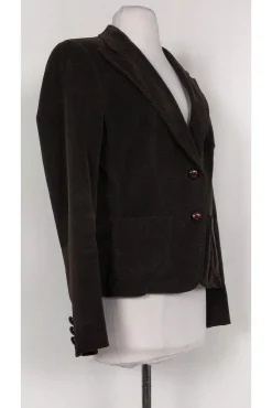 Max Mara - Brown Corduroy Blazer Sz 6