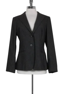 Max Mara - Dark Grey Blazer Sz 10