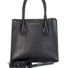 Michael Kors - Black Pebbled Leather Crossbody Bag