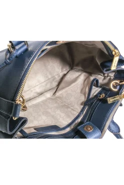 Michael Kors - Navy Saffiano Leather Satchel