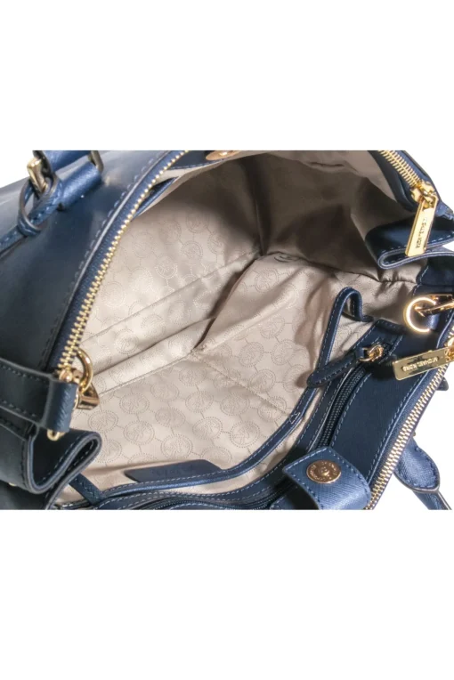 Michael Kors - Navy Saffiano Leather Satchel