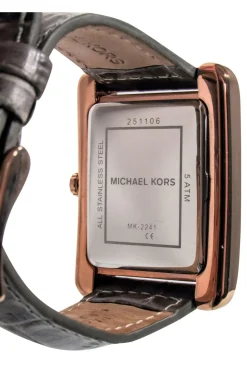 Michael Kors - Rosegold Watch w/ Croc Embossed Band