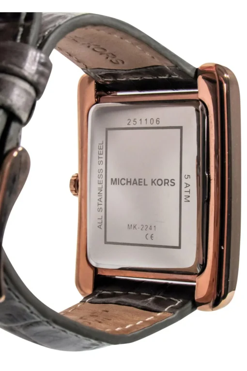 Michael Kors - Rosegold Watch w/ Croc Embossed Band