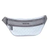 Michael Kors - White & Light Grey Monogram Sling Pack