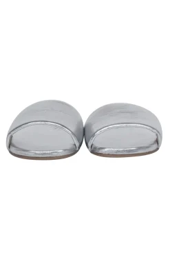 Michael Kors Collection - Silver Slide Sandals Sz 9