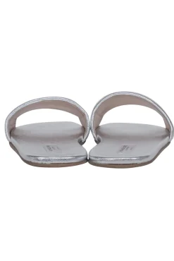 Michael Kors Collection - Silver Slide Sandals Sz 9