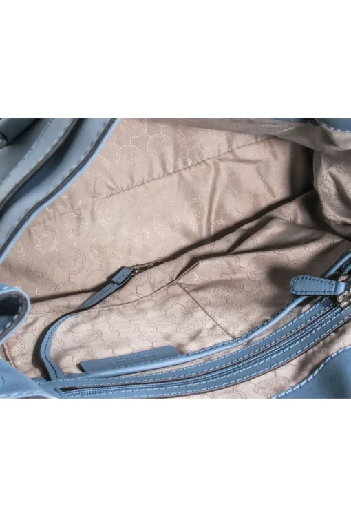 Michael Kors -Light Blue Leather Tote Bag