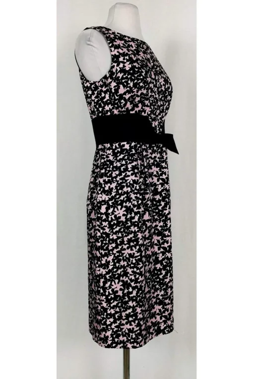 Milly - Black & Pink Printed Dress Sz 4