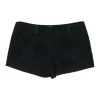 Milly - Black Textured Eyelet Low Rise Cotton Shorts Sz 0