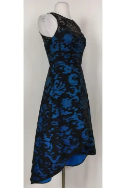 Milly - Blue & Black Mesh Gown Sz 2