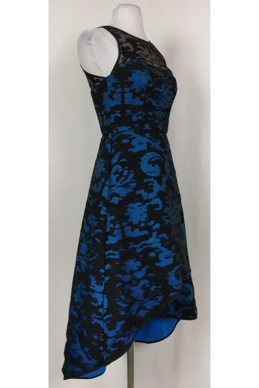 Milly - Blue & Black Mesh Gown Sz 2