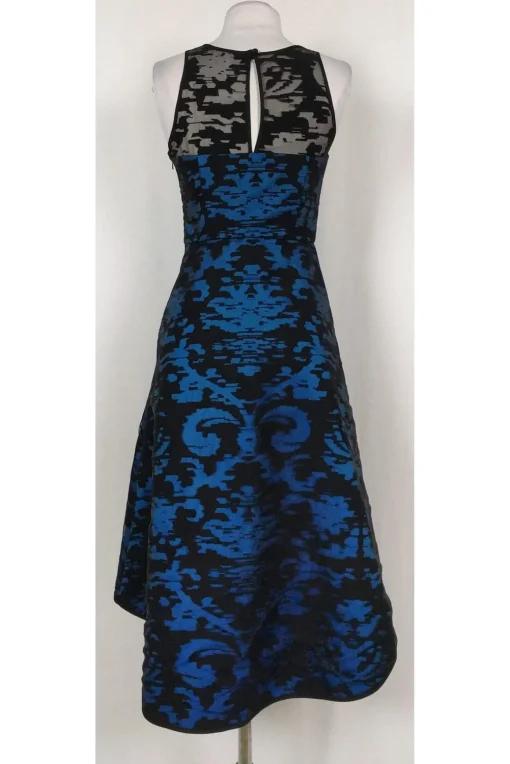 Milly - Blue & Black Mesh Gown Sz 2