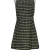Milly - Green & Black Tweed Dress Sz 6