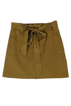 Milly - Khaki Miniskirt Sz 4