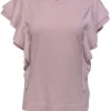Milly - Mauve Flounce Top Sz M