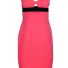 Milly - Neon Pink Sleeveless Bodycon Dress w/ Cutout Sz 8