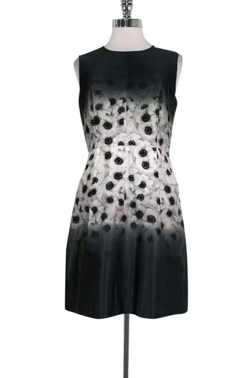 Milly - Ombre Floral Fit & Flare Dress Sz 6