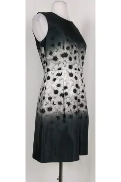 Milly - Ombre Floral Fit & Flare Dress Sz 6