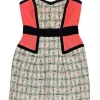 Milly - Pink & Black Mix Tweed Dress Sz 4