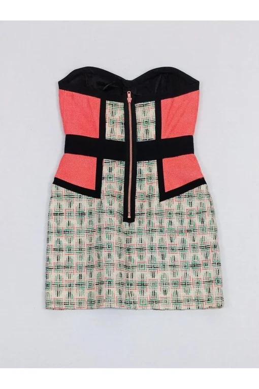 Milly - Pink & Black Mix Tweed Dress Sz 4