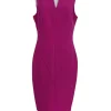 Milly - Pink Chevron Sheath Sz 12