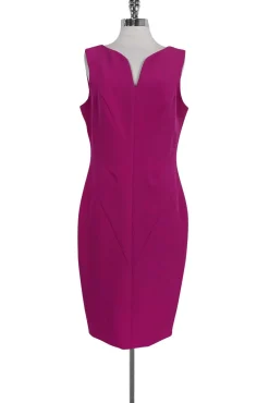 Milly - Pink Chevron Sheath Sz 12