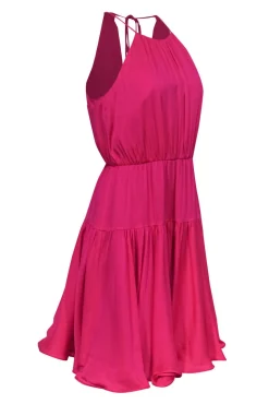 Milly - Pink Tiered Party Dress Sz 4