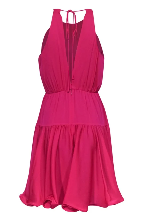 Milly - Pink Tiered Party Dress Sz 4