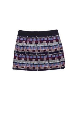 Milly - Red, White, & Blue Tweed Miniskirt Sz 2