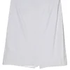Milly - White Snakeskin Embossed Leather Skirt Sz 6