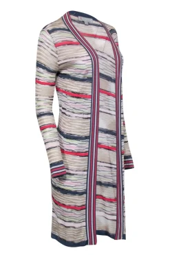 Missoni - Beige, Grey, & Multi Color Print Cardigan Sz 4