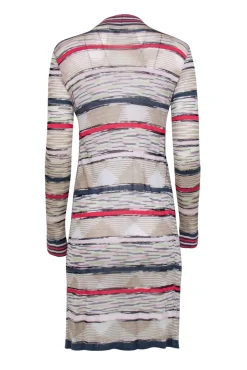 Missoni - Beige, Grey, & Multi Color Print Cardigan Sz 4