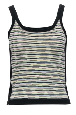 Missoni - Green & Multi Color Knit Tank Top Sz 4