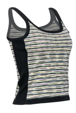 Missoni - Green & Multi Color Knit Tank Top Sz 4