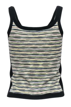 Missoni - Green & Multi Color Knit Tank Top Sz 4