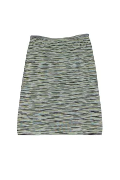 Missoni - Multicolor Space Dye Knit Skirt Sz 2