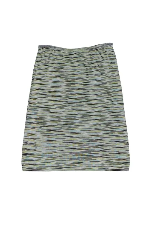 Missoni - Multicolor Space Dye Knit Skirt Sz 2
