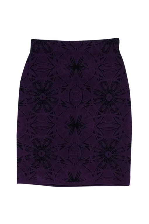 Missoni - Purple & Black Skirt Sz 6