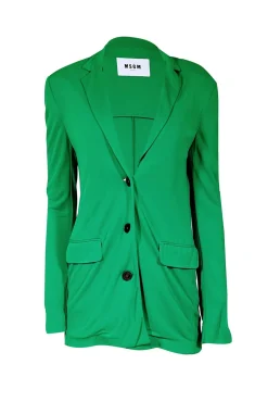 MSGM - Green Stretch Blazer Sz 8