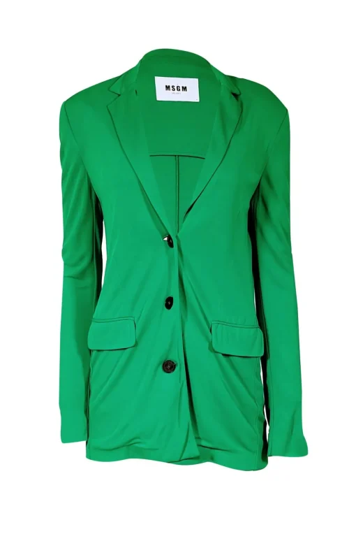 MSGM - Green Stretch Blazer Sz 8