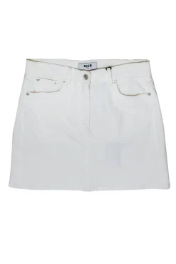 MSGM - White Mini Skirt Sz 8