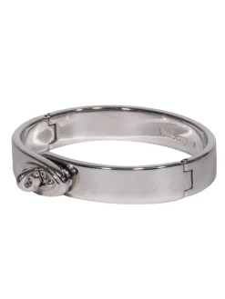 Mulberry - Silver "Bayswater Metal Slim" Bracelet Sz S