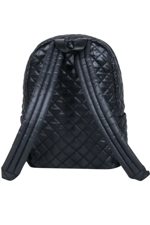 MZ Wallace - Black Quilted Backpack