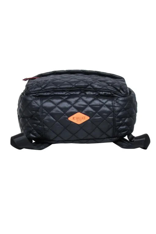 MZ Wallace - Black Quilted Backpack