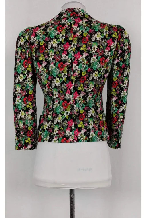 Nanette Lepore - Floral Zip Blazer Sz 2