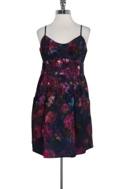 Nanette Lepore - Jewel Tone Fit & Flare w/ Pockets Sz 6